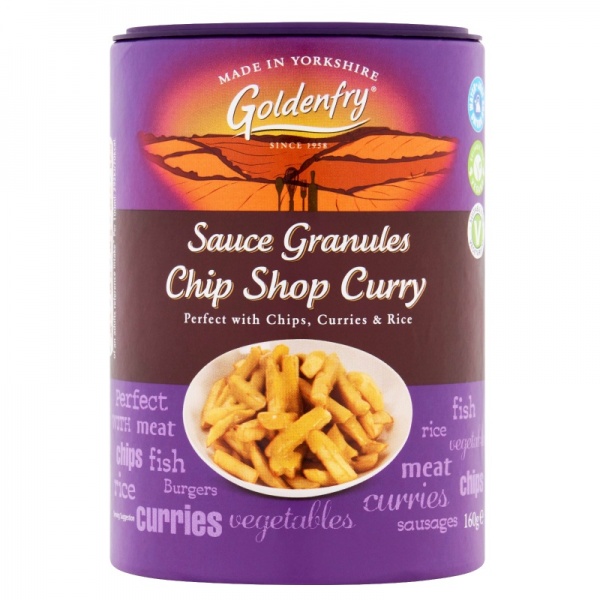Chip Shop Curry Sauce Granules Goldenfry Tub 160g